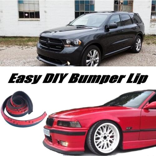 NOVOVISU Bumper Lip Deflector Lips For Dodge Durango MK3 2011~2015 Front Spoiler Skirt For Car Tuning View / Body Kit / Strip