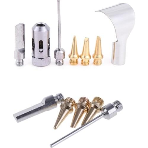 HS-1115K Butaan Gas Soldeerbout Kit Lassen Kit Torch Pen Tool /1Pc Copper + Iron Gas Lassen Kit gas Soldier bolt Head