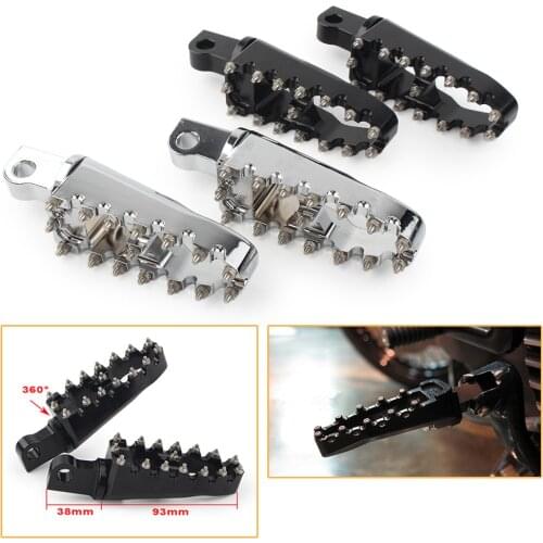 Motorcycle Rear Foot Pegs Extender Footrest For Harley Davidson XG500 XG750 Sportster XL883 XL1200R Dyna MH CNC Aluminum