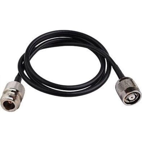 N Female Jack To RP-TNC Male Plug RF Coaxial Connector RG58 Cable Adapter 1mm For Antenna Feeder
