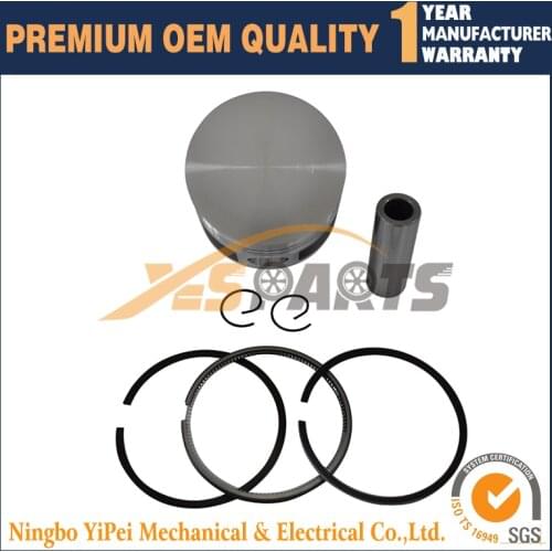 Z600 Engine Piston + Rings Kit Set STD for Kubota