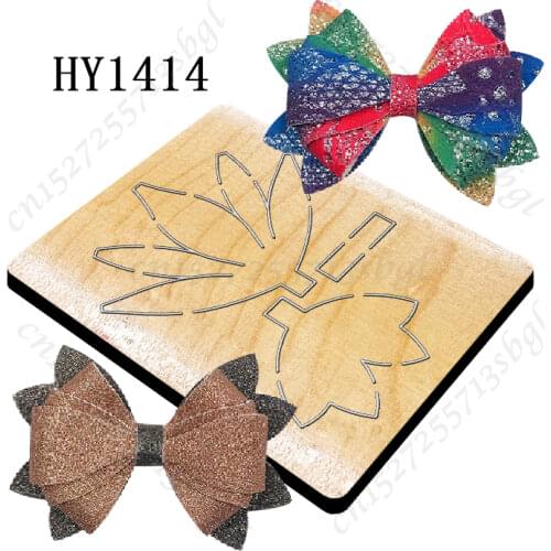 Half-bow cutting wood die is suitable for ordinary die-cutting machines on the marketHY1414