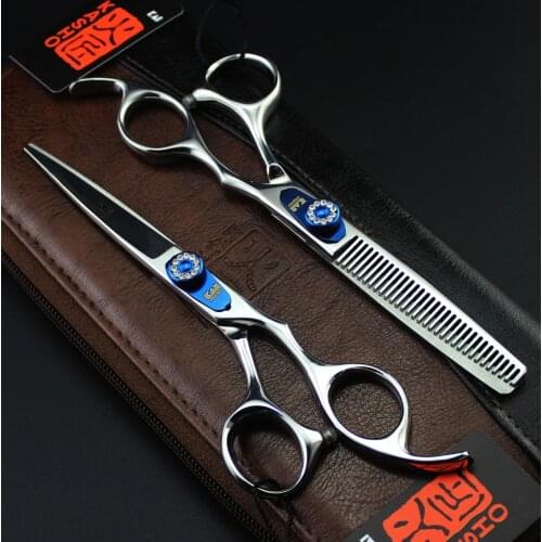 Professional 6 inch Hair Scissors Salon Hairdresser Barber Scissors Cutting Thinning Styling Tool