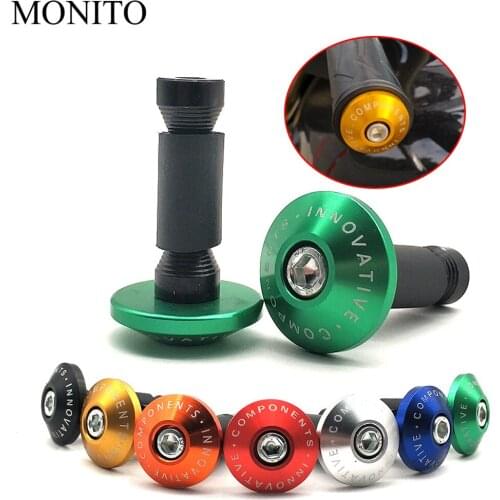 For kawasaki YAMAHA YZF R25 R15 R6 R125 z750 Z800 FZ8 FZ1 FZ6R Motorcycle Handle Ends Bar Balanced Plug Slider Handlebars Grips