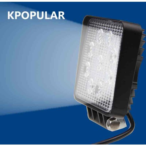 27w working light LEDs for cars auto light fog lamp the searchlight car additional lamp light emitting diode lamp of automobile