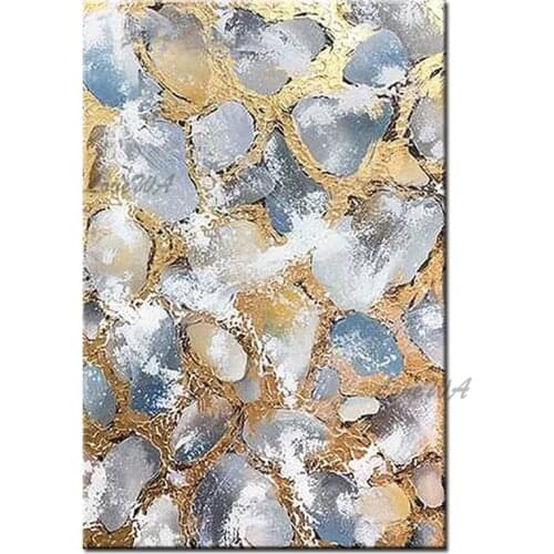 Heavy Texture 100% Handmade Acrylic Canvas Oil Painting Modern Home Wall Decor Hangings Paintings Panel Art Artwork Unframed