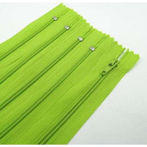 20Pcs 3# (4 Inches) 10CM Closed Nylon Coil Zipper Suitable For Quilt Cover Tent Pillowcase Clothing