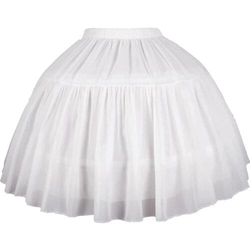 Womens Girls Lolita Petticoat Bridal Petticoat Cosplay Party Prom Dress Skirt Crinolina Vestido De Novia Rockabilly