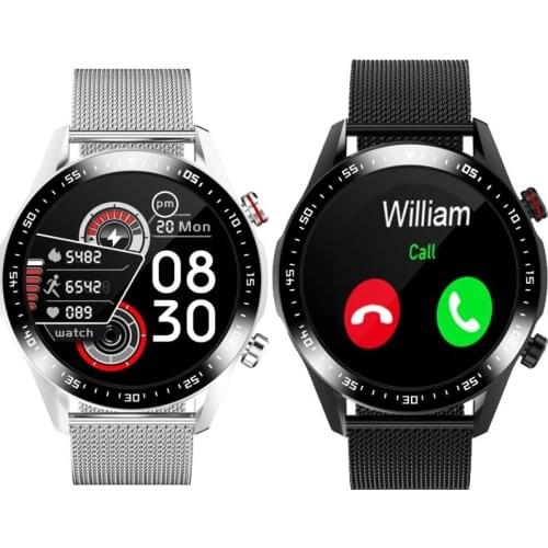 2020 New E-12 Smart Watch Men Bluetooth Call Full Touch Screen IP67 Waterproof Smartwatch For Android IOS Sports Fitness Tracker