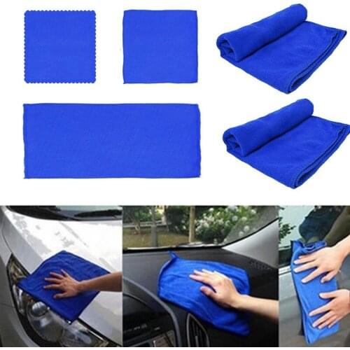 For Cleaning Microfiber Towel Car Wash Tools Accessories Auto Care Polishing Soft Cloth Washing Drying Polyester