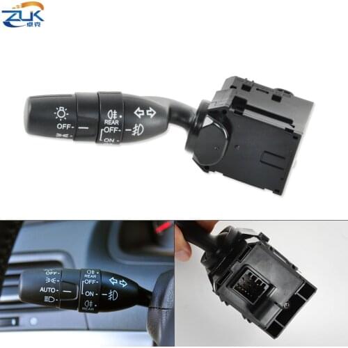 ZUK Lighting Turn Signal Switch For HONDA For Jazz / FIT GE 09-14 For Accord Euro City Odyssey Auto Headlight Function Or Not