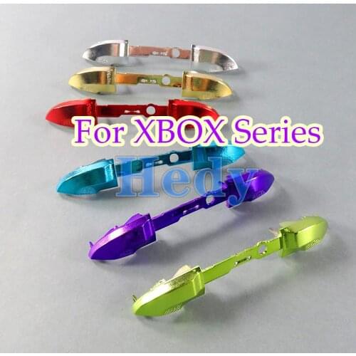 1PCS Chrome Repair Part LB RB Bumper For Xbox Series X Controller Triggers Surround Guide Button On/Off Buttons