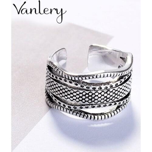 Personality Exaggerated Gothic Chains Rings For Women Charm Engagement Jewelry Girls Open Finger Knuckle Rings