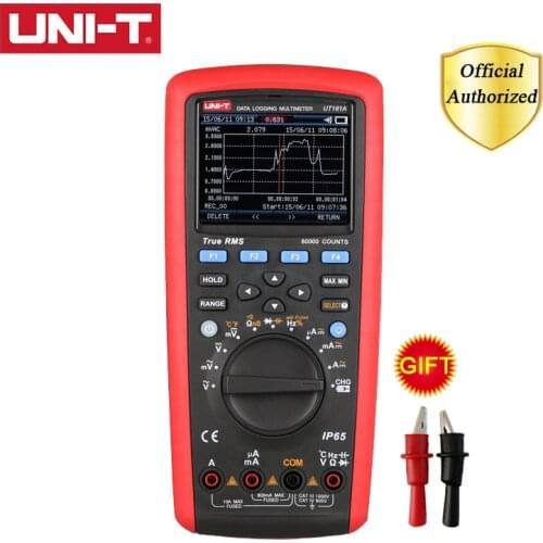 UNI-T UT181A True RMS Data Logging Multimeters Digital Tester Phone/PC Software Trend Capture Function IP65 Waterproof