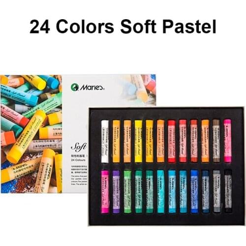 Non Toxic Soft Pastels for Professional Square Chalk pastel Assorted Colors