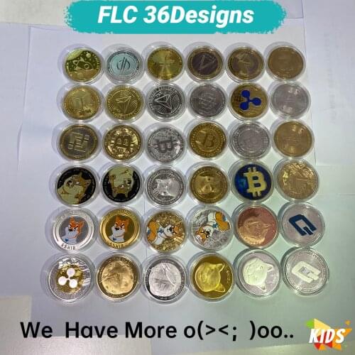 New Bitcoin Coin/Ethereum Metal Souvenirs For Home Collectible Coins Crypto Coin Metal Gold Crypto Coin Gift Coin Collectors
