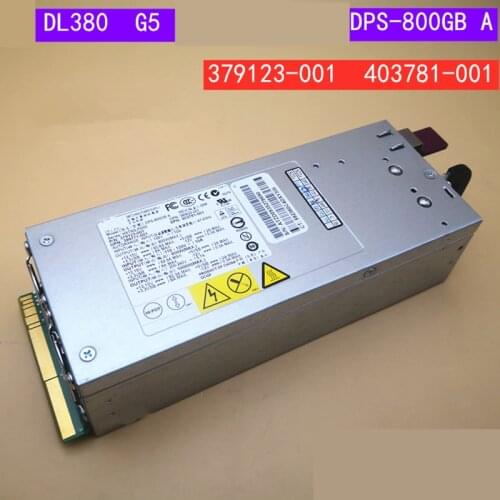 New PSU For HP 380 350 370G5 800W 1000W Power Supply HSTNS-PD05 399771-B21 379123/379124-001 403781-001 DPS-800GB A 403781-001