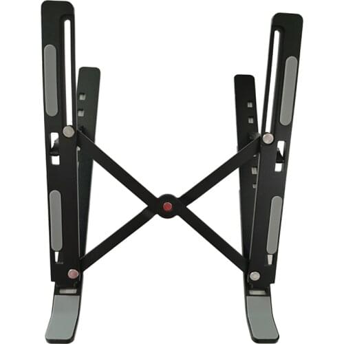 Portable Laptop Stand for Desk - OMGI -LS01 Adjustable Foldable Aluminum Laptop bracket Compatible all laptop