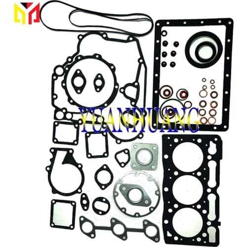 D1005 Engine Full Gasket Kit Overhual Set For KUBOTA Excavator Tractor Diesel Cylinder Head Valve Seal