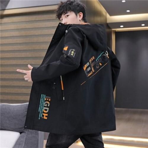 Spring Autumn Casual Tops Mens Windbreaker Outwear Mid-Length Trench Coat Slim Long Hooded Jacket Streetwear Overcoat Clothing