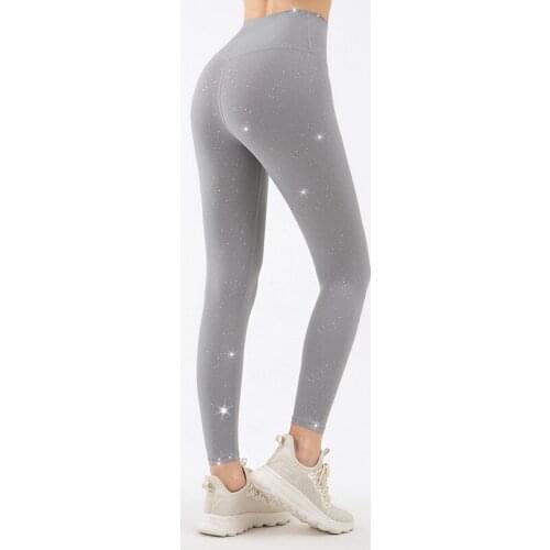 Yoga Bottoms NO Front Seam Pants Fitness GYM Womens Workout High Waist Sports Leggings Elastic Running Hip Lifting Squat Proof