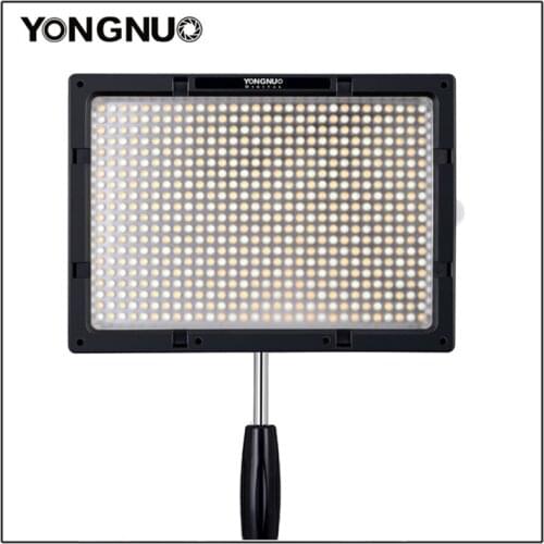 YONGNUO YN600S Photography LED Video Light Lamp 600pcs LEDs 3200K-5500K Bi-Color Temperature Adjustable Brightness for Canon Nik