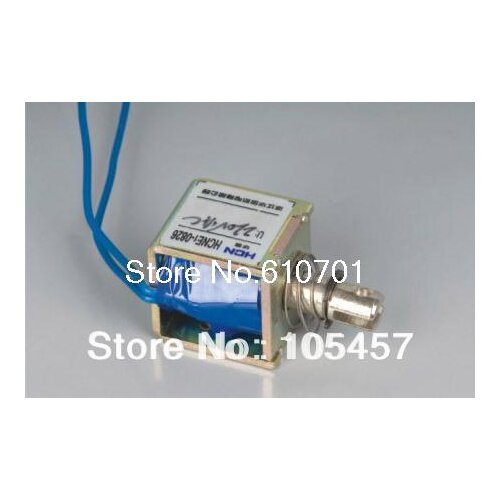 12VDC Pull Hold/Release 3-5mm Stroke 1Kg Force Electromagnet Solenoid Actuator HCNE1-0826