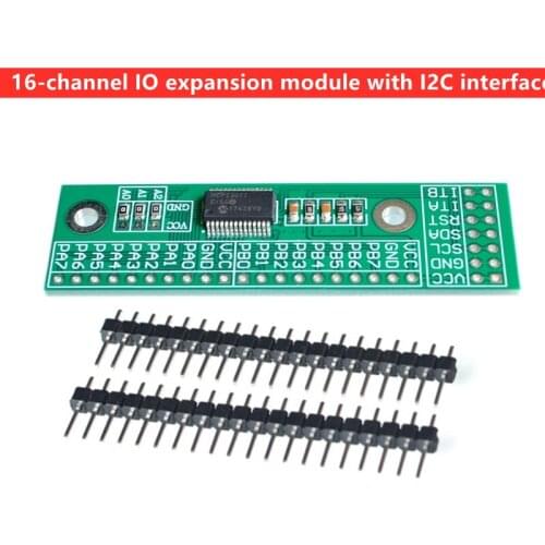 I2C interface 16-channel IO expansion module IIC input and output expansion board MCP23017-E/SS