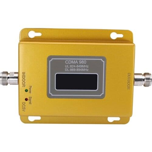2pieces/lot CDMA repeater 850 MHz 70dB LCD 2G 3G 850mhz UMTS GSM CDMA Mobile Phone Booster cell phone signal CDMA amplifier