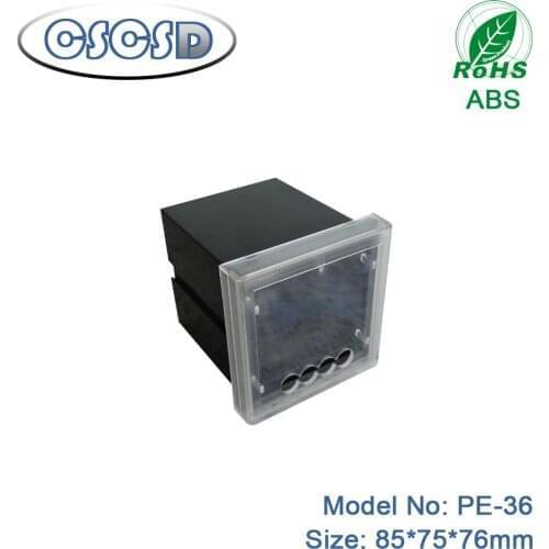 A lot (10pcs) 85*75*76mm CSCSD free shipping din rail switch power supply boxes electrical box electronic for projects