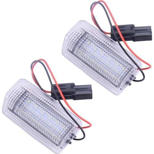 CITALL 2pcs Footwell Step Door Courtesy Light 81230-48020 81230-47010 Fit For Toyota Camry Corolla Harrier Highlander Prius