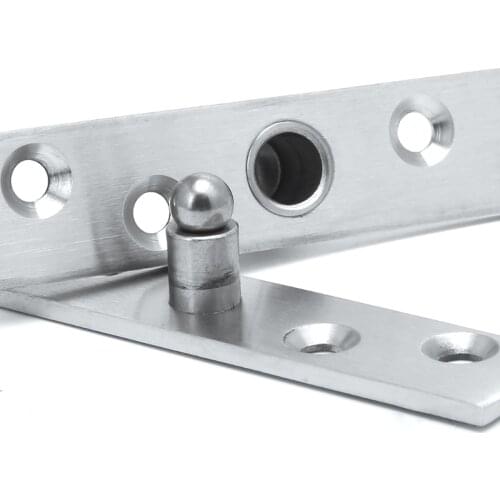 W3JA Rotating Hinge 360 Degree Stainless Steel Door Pivot Up Down Shaft 75/95/100mm