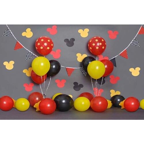 HUAYI Photography Backdrop Baby Shower Child 1st Birthday Celebrations decor Customize Photo Booth Background Studio Photocalls