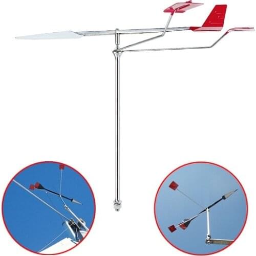 Wind Direction Indicator Weather Vane Wind Suspension Bearing Garden Decorations Household Patio Yard Deco Boat Sailing