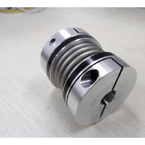 Small Reset Forces Spring Steel Couplings Encoder Coupler Outer Dia 26mm Length 50mm Electric Motor Shaft Coupling CH9401 2 PCS