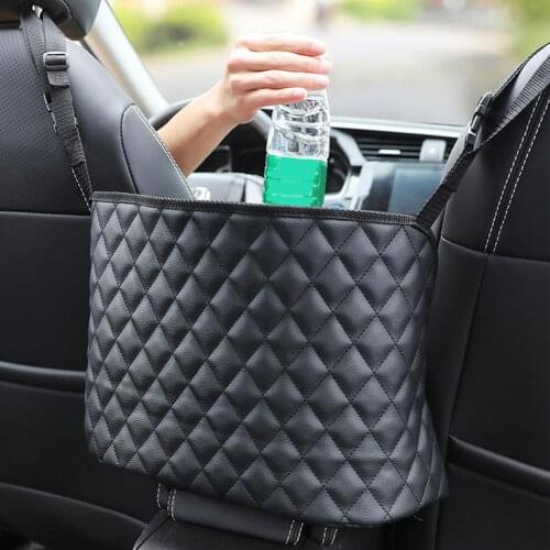 Multifunctional Car Net Pocket Handbag Holder Car Storage Large Capacity Elastic Car Net Bag Back Storage Bag Luggage Holder