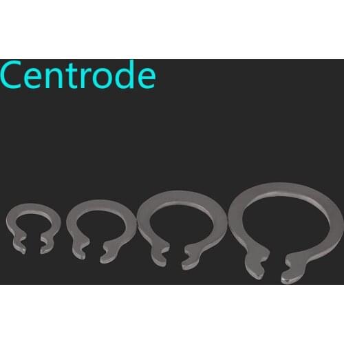 Wholesale of 304 stainless steel shaft retaining ring external snap ring C-type elastic snap ring for shaft C3 - C25 50PCS