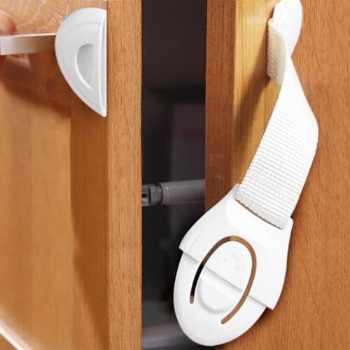 Practical Children Anti Open Drawer Lock Multifunction Baby Anti Pinch Hand Cabinet Lock Baby Safety Protection