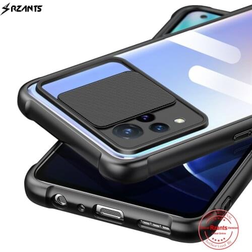 Rzants For VIVO V21 Case [Lens Protection] Camera Protect Slim Transparent Cover
