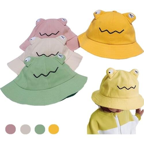 Baby Boy Girl Hat Cap For Children Kids Toddlers Panama Bucket Fisherman Hat Sun Hat Boys Girls Cartoon Fashion 6M-6 Years