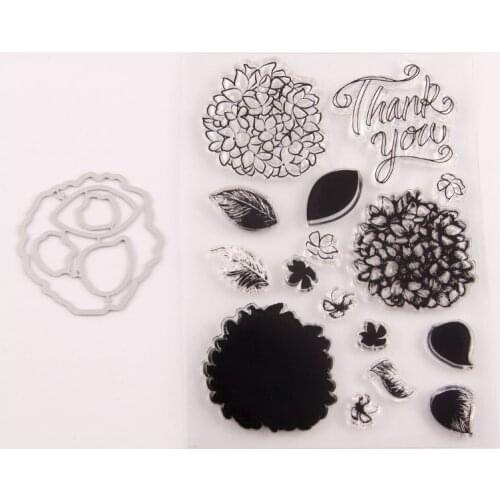 Silicone RUBBER Clear Stamps CUTTING DIES For Scrapbooking Flowers LETTERS DIY PAPER Album Cards MAKING EMBOSSING FOLDER MOLD