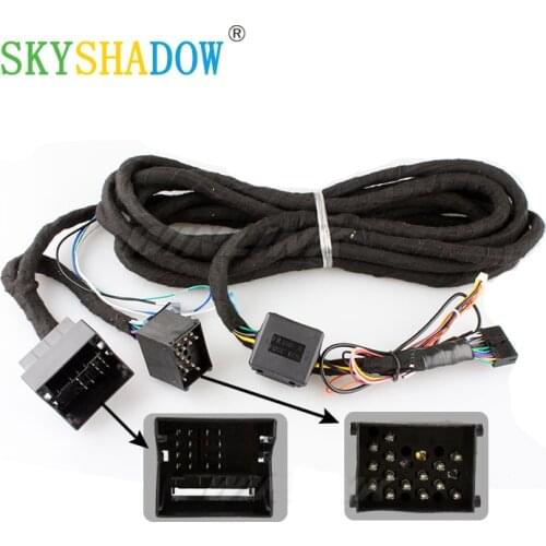 Special 6 Meters Long Cable For BMW E46 E39 Car DVD, this item just fit for our android 6.0 unit, don't sell separately