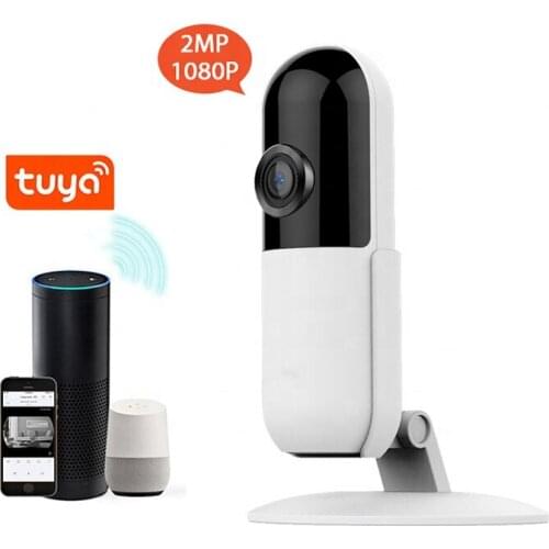Tuya Smart Life Motion Tracking Night Vision 1080P 2MP Smart Wireless Wifi Indoor Home Mini CCTV Security IP Camera