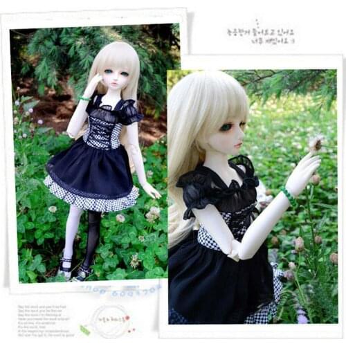[wamami] 130# Black Clothes Dress/Outfit 1/4 MSD 1/3 SD DZ AOD BJD Dollfie