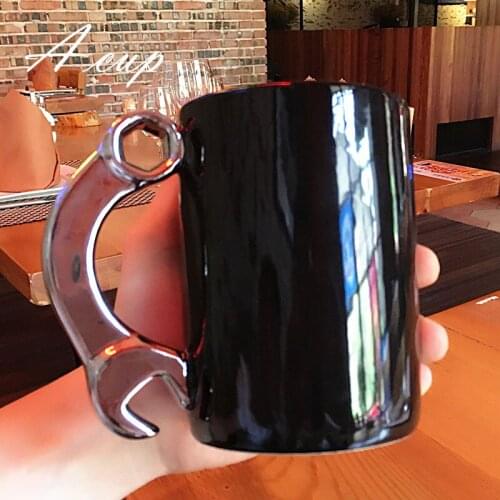 Japan wrench shaping personality ceramic cup office tea coffee Mug cup