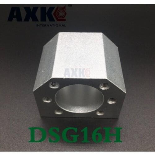 2021 AXK Axk Dsg16h Inner Hole 28mm Rm1605 Nut Housing Bracket Holder White For 16mm Ball Screw Sfu1605 Sfu1604 Sfu1610 3pcs