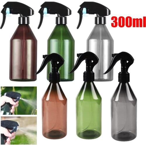 300ml Portable Plastic Spray Bottle Alcohol Sterilize Clean Bottle Refillable Liquid Atomizer Perfume Sprayer Storage Bottle