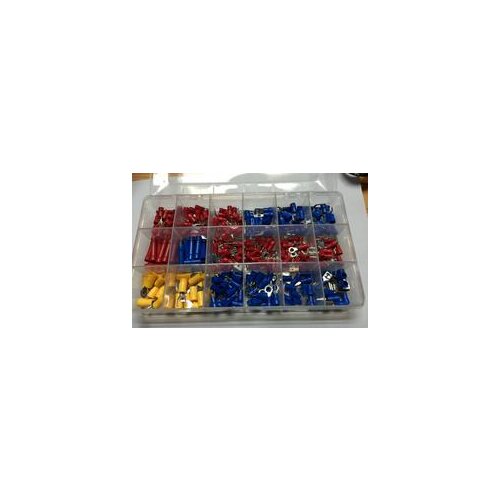 300Pcs Assorted Crimp Terminals Set Insulated Electrical Wiring Connector Kit