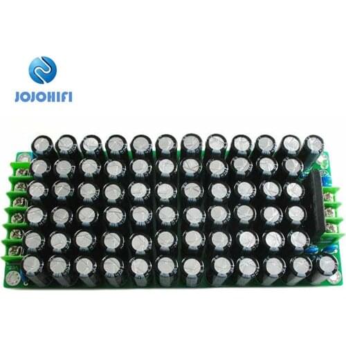 68pcs 220UF / 75V Capacitor DIY KITS/Finished Audio Amplifier Power Supply Board for L20D AMP Amplifier Board