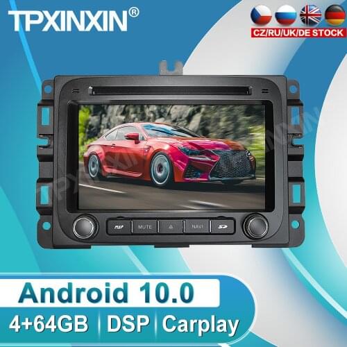 Android 10.0 4G+64GB Car DVD Player GPS Navigation For Dodge RAM1500 2014 System Auto IPS Radio Stereo DSP Multimedia Head Unit